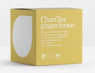 ChariTea ginger lemon 20 Teebeutel
